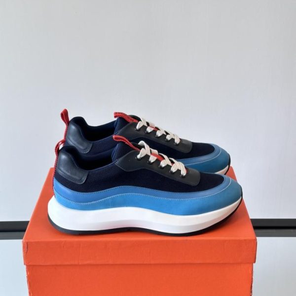 repliche,replica,perfette,siti di,affidabili,migliori siti,dove comprare,1:1,scarpe da ginnastica Contatore / Hermes Bouncing Sneakers, Sneakers casual da uomo (49ACR)