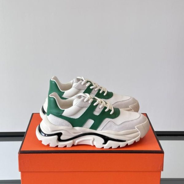 repliche,replica,perfette,siti di,affidabili,migliori siti,dove comprare,1:1,scarpe da ginnastica Contatore / Sneakers con plateau Hermes Hugo, scarpe casual da uomo (NYTNY)
