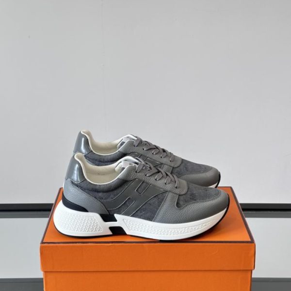 repliche,replica,perfette,siti di,affidabili,migliori siti,dove comprare,1:1,scarpe da ginnastica Contatore / Sneakers con plateau Hermes Hugo, scarpe casual da uomo (3GR05)