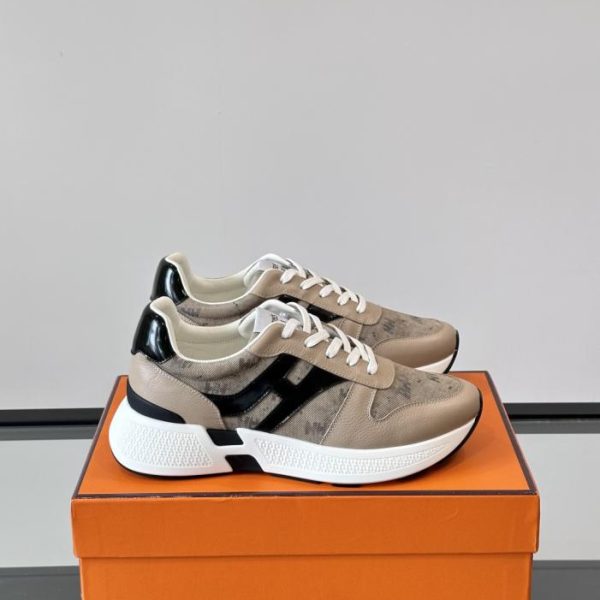 repliche,replica,perfette,siti di,affidabili,migliori siti,dove comprare,1:1,scarpe da ginnastica Contatore / Sneakers con plateau Hermes Hugo, scarpe casual da uomo (5H0A8)