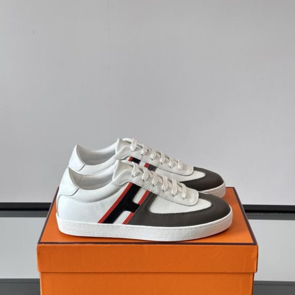 repliche,replica,perfette,siti di,affidabili,migliori siti,dove comprare,1:1,scarpe da ginnastica Contatore / Sneakers casual basse con plateau da uomo di lusso Hermes (FNBIK)