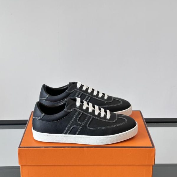 repliche,replica,perfette,siti di,affidabili,migliori siti,dove comprare,1:1,scarpe da ginnastica Contatore / Sneakers casual basse con plateau da uomo di lusso Hermes (Z2GFN)