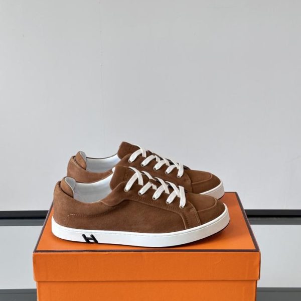 repliche,replica,perfette,siti di,affidabili,migliori siti,dove comprare,1:1,scarpe da ginnastica Contatore / Sneakers casual basse da uomo di lusso di alta gamma Hermes (F32VV)