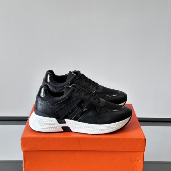 repliche,replica,perfette,siti di,affidabili,migliori siti,dove comprare,1:1,scarpe da ginnastica Contatore / Sneakers con plateau Hermes Hugo, scarpe casual da uomo (716LE)