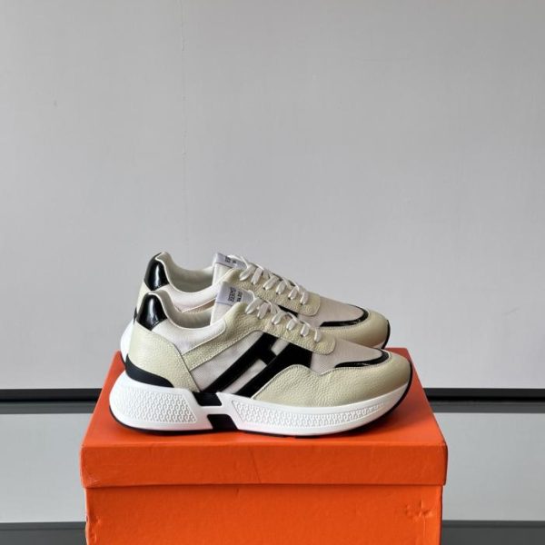 repliche,replica,perfette,siti di,affidabili,migliori siti,dove comprare,1:1,scarpe da ginnastica Contatore / Sneakers con plateau Hermes Hugo, scarpe casual da uomo (XI0Z0)