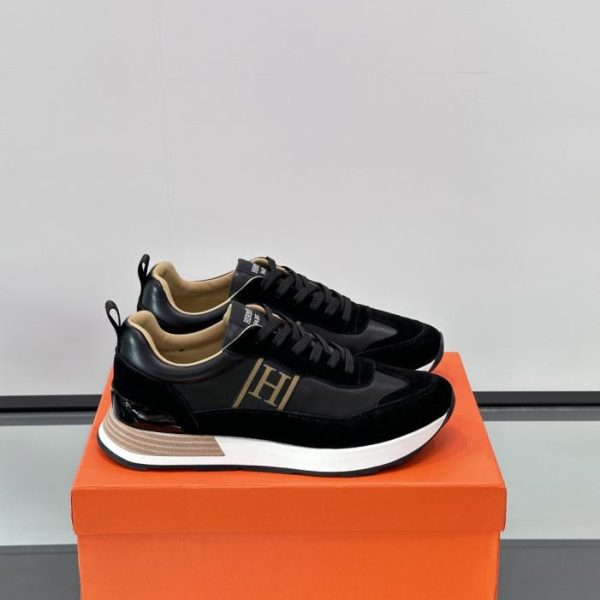 repliche,replica,perfette,siti di,affidabili,migliori siti,dove comprare,1:1,scarpe da ginnastica Contatore / Sneakers con plateau Hermes Hugo, scarpe casual da uomo (F3E6O)