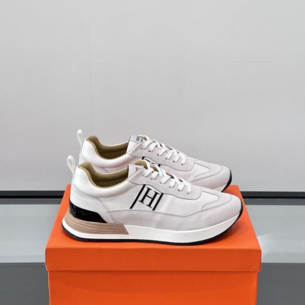repliche,replica,perfette,siti di,affidabili,migliori siti,dove comprare,1:1,scarpe da ginnastica Contatore / Sneakers con plateau Hermes Hugo, scarpe casual da uomo (KEKUJ)