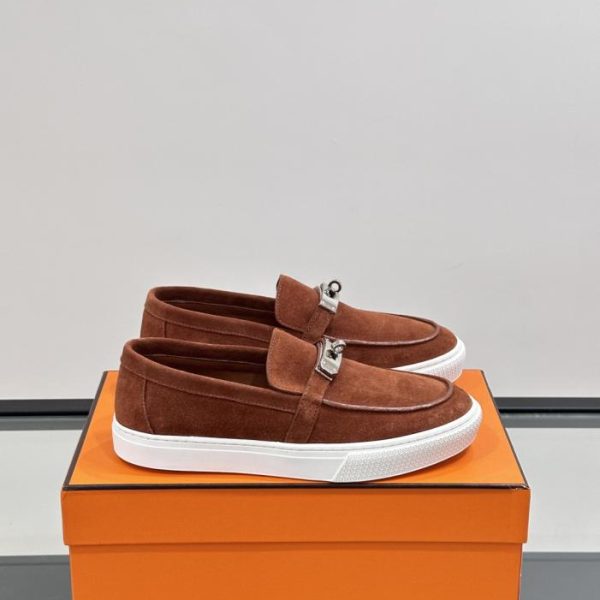 repliche,replica,perfette,siti di,affidabili,migliori siti,dove comprare,1:1,scarpe da ginnastica Contatore / Scarpe sportive casual in pelle da uomo di lusso Hermes di alta gamma (8Y588)