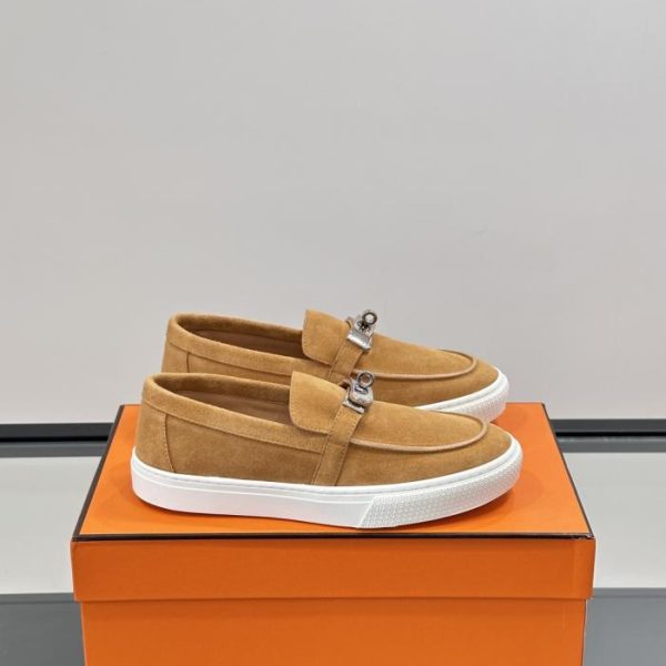 repliche,replica,perfette,siti di,affidabili,migliori siti,dove comprare,1:1,scarpe da ginnastica Contatore / Scarpe sportive casual in pelle da uomo di lusso Hermes di alta gamma (EZ6Z2)