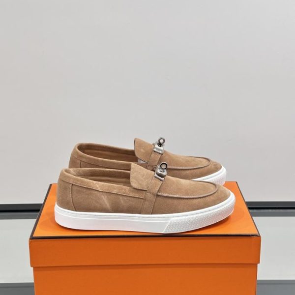 repliche,replica,perfette,siti di,affidabili,migliori siti,dove comprare,1:1,scarpe da ginnastica Contatore / Scarpe sportive casual da uomo in pelle di lusso di alta gamma Hermes (G40SF)