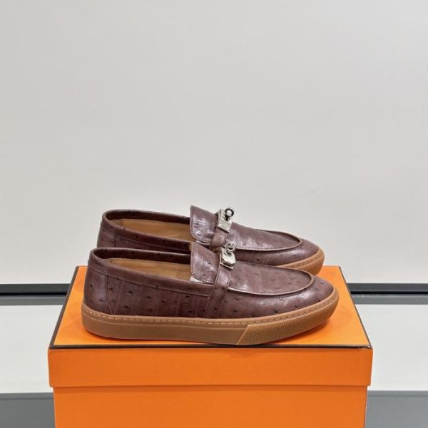 repliche,replica,perfette,siti di,affidabili,migliori siti,dove comprare,1:1,scarpe da ginnastica Contatore / Scarpe casual basse in pelle da uomo Hermès premium (ZWE0D)