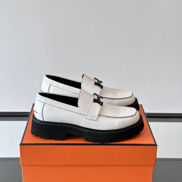 repliche,replica,perfette,siti di,affidabili,migliori siti,dove comprare,1:1,scarpe da ginnastica Contatore / Scarpe casual basse in pelle da uomo Hermès premium (23C8L)