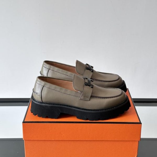 repliche,replica,perfette,siti di,affidabili,migliori siti,dove comprare,1:1,scarpe da ginnastica Contatore / Scarpe casual basse in pelle da uomo Hermès premium (SBS8Z)