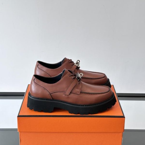 repliche,replica,perfette,siti di,affidabili,migliori siti,dove comprare,1:1,scarpe da ginnastica Contatore / Scarpe casual basse in pelle da uomo Hermès premium (T8B1V)