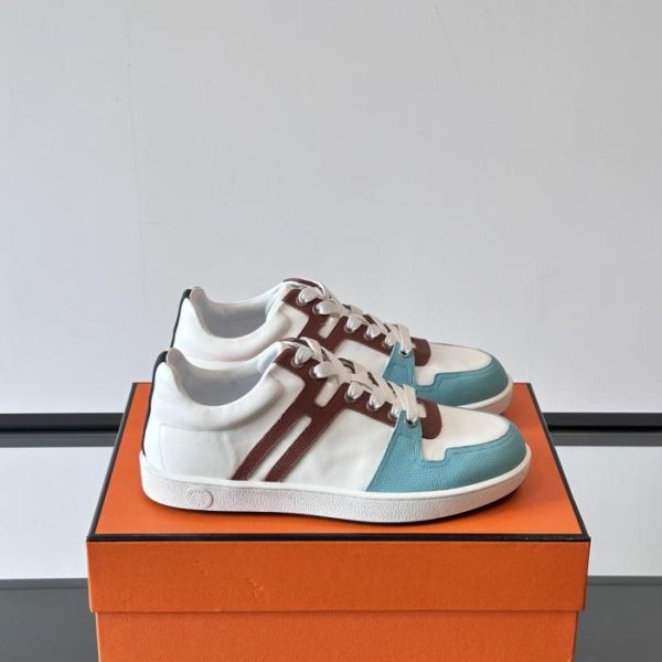 Contatore / Scarpe da ginnastica/skate classiche casual bianche Hermes (ECA7H)