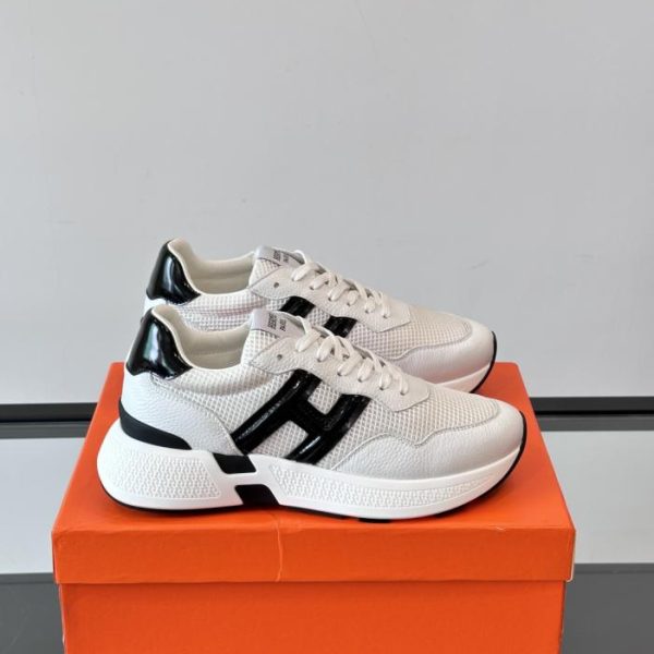 repliche,replica,perfette,siti di,affidabili,migliori siti,dove comprare,1:1,scarpe da ginnastica Contatore / Sneakers con plateau Hermes Hugo, scarpe casual da uomo (75FQ8)