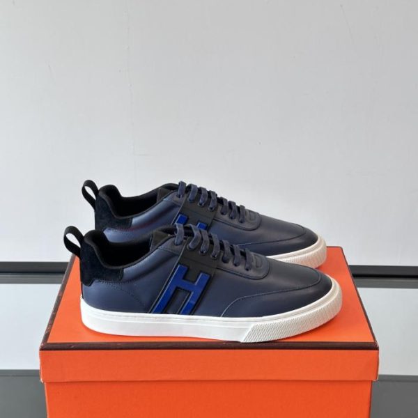 repliche,replica,perfette,siti di,affidabili,migliori siti,dove comprare,1:1,scarpe da ginnastica Contatore / Hermès Keep Sneakers casual in pelle da uomo (IMVXM)