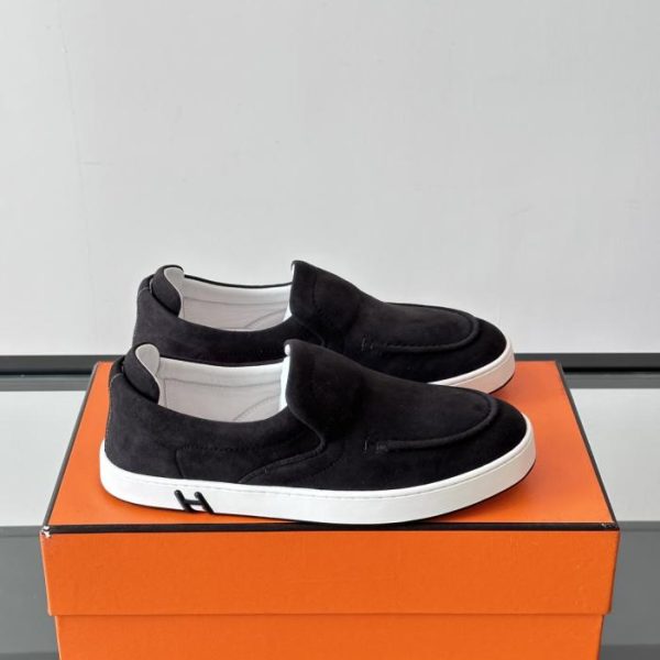 repliche,replica,perfette,siti di,affidabili,migliori siti,dove comprare,1:1,scarpe da ginnastica Contatore / Mocassini Hermes, sneakers bianche, stile coppia (XDWY2)
