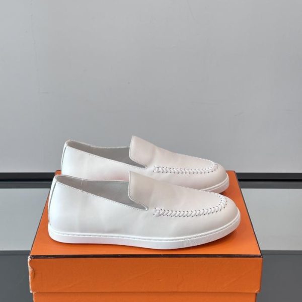 repliche,replica,perfette,siti di,affidabili,migliori siti,dove comprare,1:1,scarpe da ginnastica Contatore / Mocassini Hermes, sneakers bianche, stile coppia (87QIQ)