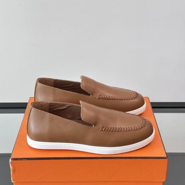 repliche,replica,perfette,siti di,affidabili,migliori siti,dove comprare,1:1,scarpe da ginnastica Contatore / Mocassini Hermes, sneakers bianche, stile coppia (VXVD4)