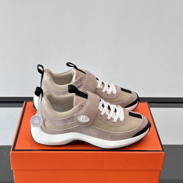 repliche,replica,perfette,siti di,affidabili,migliori siti,dove comprare,1:1,scarpe da ginnastica Contatore / Le nuove scarpe sportive casual in pelle Loop di Hermes per coppie (YLBGX)