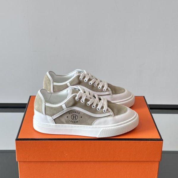 repliche,replica,perfette,siti di,affidabili,migliori siti,dove comprare,1:1,scarpe da ginnastica Contatore / Sneakers Hermes Deep White per coppie (BAK3U)