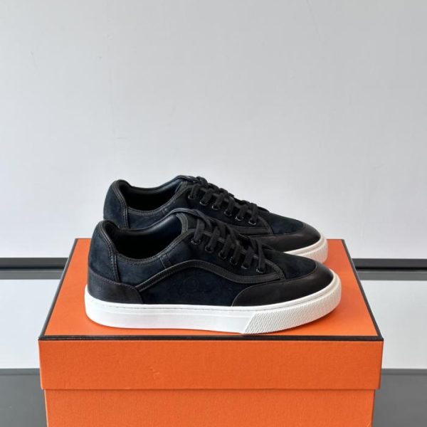 repliche,replica,perfette,siti di,affidabili,migliori siti,dove comprare,1:1,scarpe da ginnastica Contatore / Scarpe da ginnastica casual da skateboard Hermes Deep Couple bianche (YRL6H)