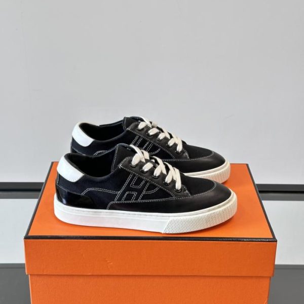 repliche,replica,perfette,siti di,affidabili,migliori siti,dove comprare,1:1,scarpe da ginnastica Contatore / Scarpe da ginnastica/skate casual bianche classiche da coppia di Hermes (06JBA)