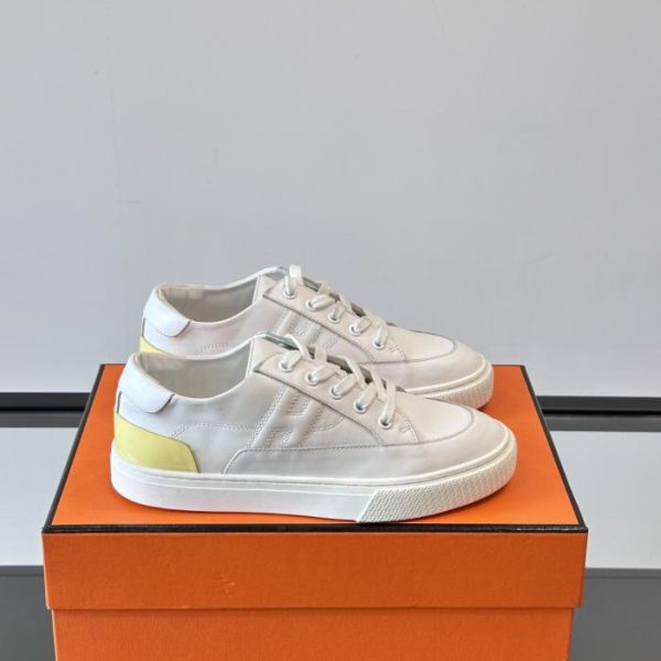 repliche,replica,perfette,siti di,affidabili,migliori siti,dove comprare,1:1,scarpe da ginnastica Contatore / Scarpe da ginnastica/skate casual bianche classiche da coppia di Hermes (QSBZR)