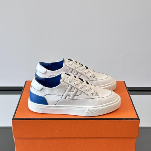 repliche,replica,perfette,siti di,affidabili,migliori siti,dove comprare,1:1,scarpe da ginnastica Contatore / Scarpe da ginnastica/skate casual bianche classiche da coppia di Hermes (WRE5S)