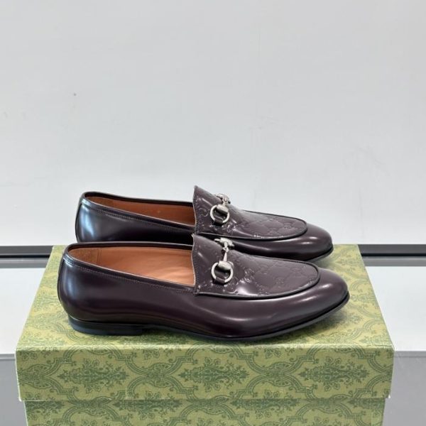 Contatore / Scarpe casual da uomo Gucci in vera pelle di prima qualità (EJGM3)
