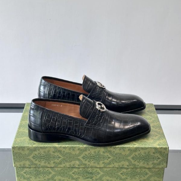 repliche,replica,perfette,siti di,affidabili,migliori siti,dove comprare,1:1,scarpe da ginnastica Contatore / Scarpe da lavoro in pelle da uomo Gucci (215 mm)