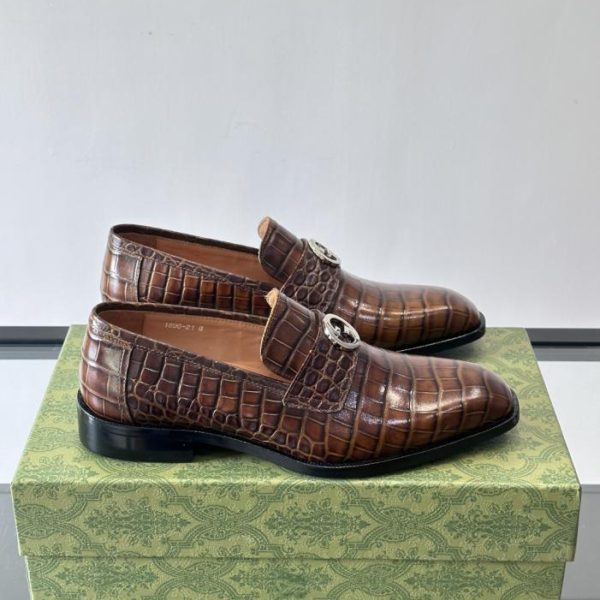 repliche,replica,perfette,siti di,affidabili,migliori siti,dove comprare,1:1,scarpe da ginnastica Contatore / Scarpe da lavoro in pelle da uomo Gucci (7SW58)