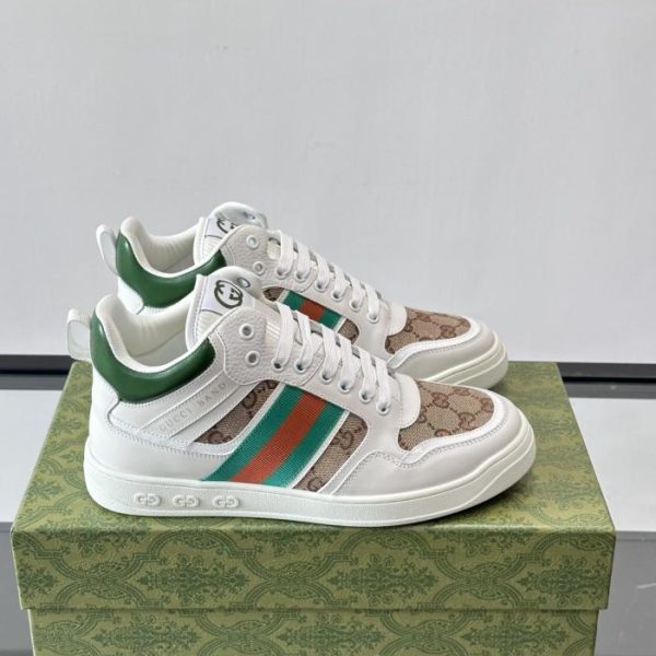 repliche,replica,perfette,siti di,affidabili,migliori siti,dove comprare,1:1,scarpe da ginnastica Contatore / Sneakers alte con plateau Gucci (9FV1J)