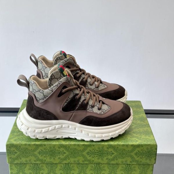 Contatore / Sneakers alte Gucci GG da uomo (1ZR2M)