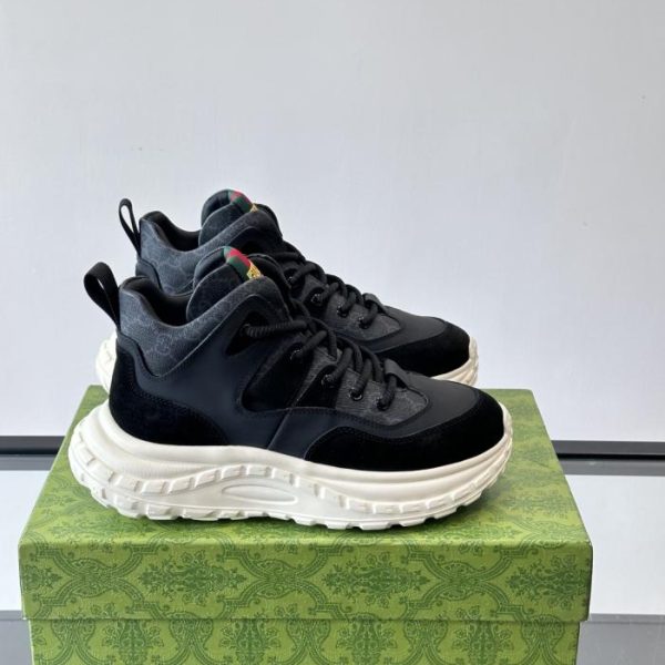 repliche,replica,perfette,siti di,affidabili,migliori siti,dove comprare,1:1,scarpe da ginnastica Contatore / Sneakers alte Gucci GG da uomo (GHSN4)