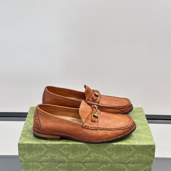 repliche,replica,perfette,siti di,affidabili,migliori siti,dove comprare,1:1,scarpe da ginnastica Contatore / Scarpe in pelle originali Gucci da uomo, formali e casual (0XERR)
