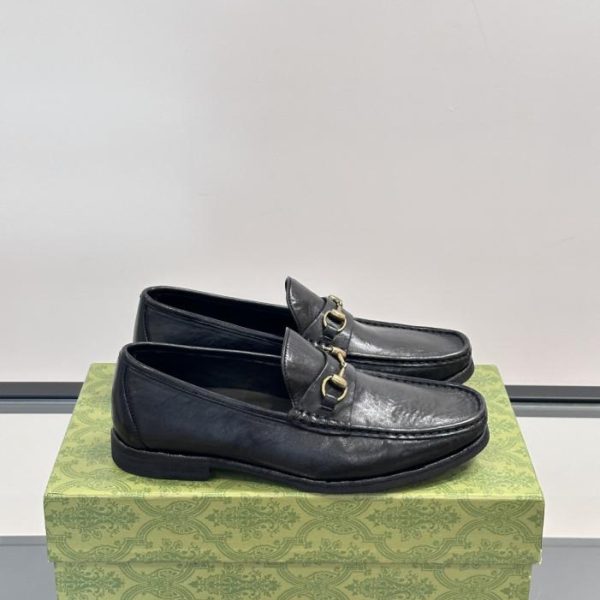 repliche,replica,perfette,siti di,affidabili,migliori siti,dove comprare,1:1,scarpe da ginnastica Contatore / Scarpe in pelle originali Gucci da uomo, formali e casual (ZEV1G)