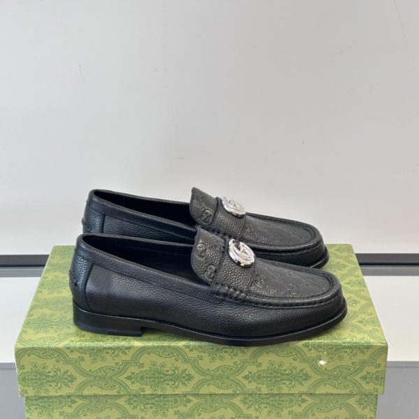 repliche,replica,perfette,siti di,affidabili,migliori siti,dove comprare,1:1,scarpe da ginnastica Contatore / Scarpe casual da uomo Gucci in vera pelle di prima qualità (HHM8I)