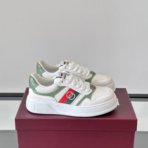 repliche,replica,perfette,siti di,affidabili,migliori siti,dove comprare,1:1,scarpe da ginnastica Contatore / Sneakers Gucci Platform Biscuit da uomo (GJBR2)