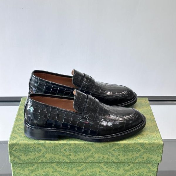repliche,replica,perfette,siti di,affidabili,migliori siti,dove comprare,1:1,scarpe da ginnastica Contatore / Scarpe casual da uomo Gucci in vera pelle di prima qualità (N8HGH)