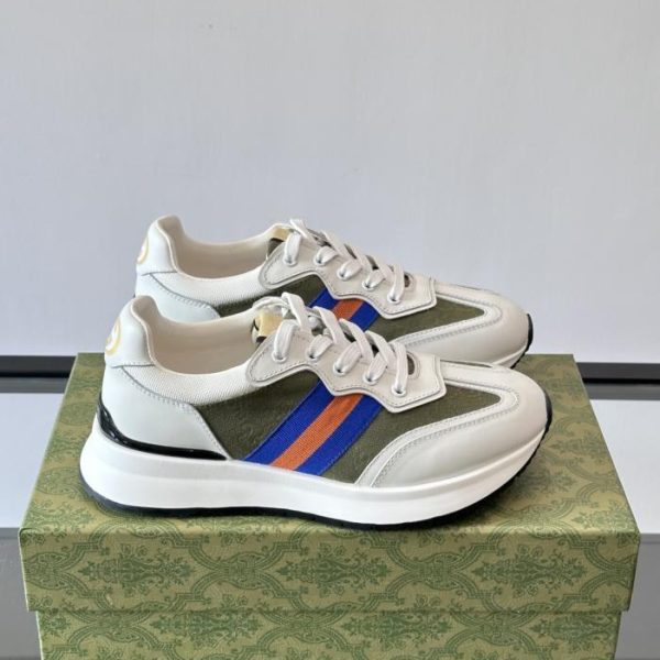 repliche,replica,perfette,siti di,affidabili,migliori siti,dove comprare,1:1,scarpe da ginnastica Contatore / Sneakers Gucci GG da uomo (OJS3L)