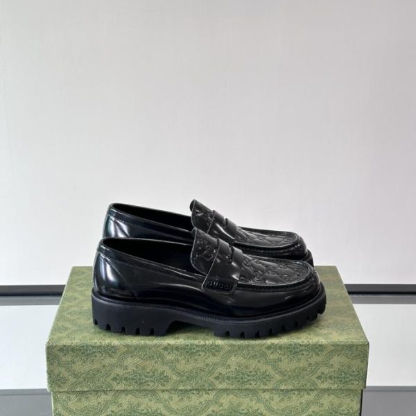 repliche,replica,perfette,siti di,affidabili,migliori siti,dove comprare,1:1,scarpe da ginnastica Contatore / Scarpe casual da uomo Gucci in vera pelle di prima qualità (4GKMZ)