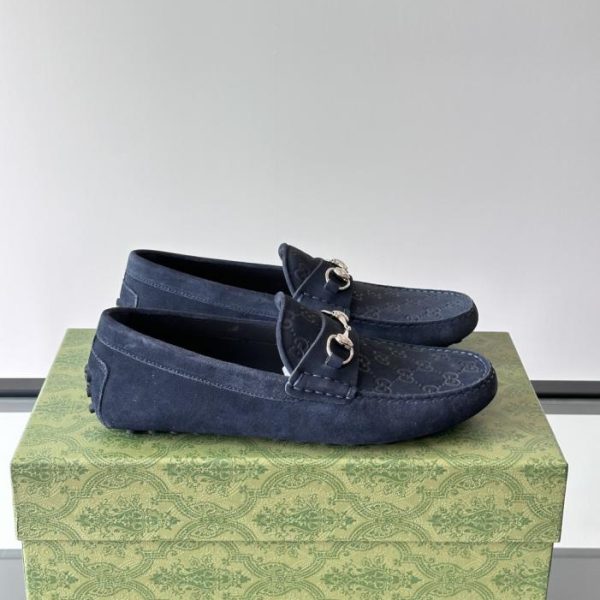 repliche,replica,perfette,siti di,affidabili,migliori siti,dove comprare,1:1,scarpe da ginnastica Contatore / Scarpe da guida da uomo Gucci in vera pelle di prima qualità (AWJ9C)
