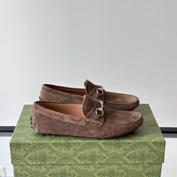 repliche,replica,perfette,siti di,affidabili,migliori siti,dove comprare,1:1,scarpe da ginnastica Contatore / Mocassini da uomo Gucci in pelle pregiata (ENRQ3)
