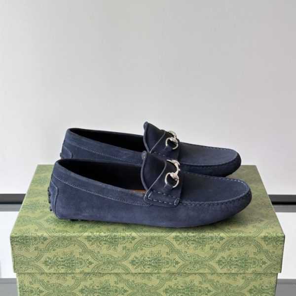 repliche,replica,perfette,siti di,affidabili,migliori siti,dove comprare,1:1,scarpe da ginnastica Contatore / Mocassini da uomo Gucci in pelle pregiata (T6W3I)