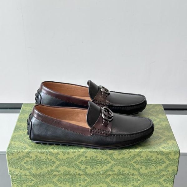 Contatore / Scarpe casual da uomo Gucci in vera pelle di prima qualità (6SRWY)