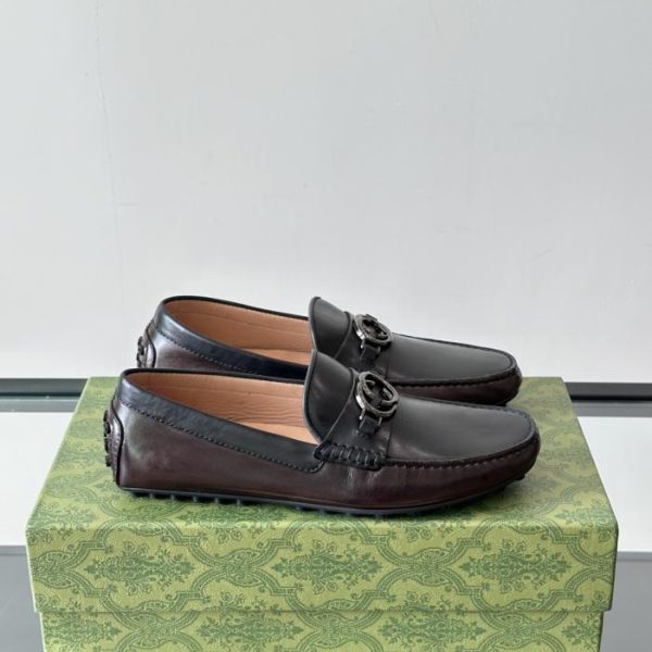repliche,replica,perfette,siti di,affidabili,migliori siti,dove comprare,1:1,scarpe da ginnastica Contatore / Scarpe casual da uomo Gucci in vera pelle di prima qualità (HO9QB)