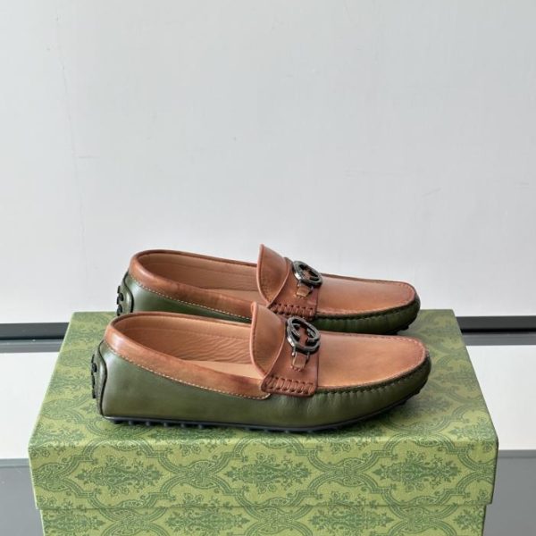 repliche,replica,perfette,siti di,affidabili,migliori siti,dove comprare,1:1,scarpe da ginnastica Contatore / Scarpe casual da uomo Gucci in vera pelle di prima qualità (J23B5)
