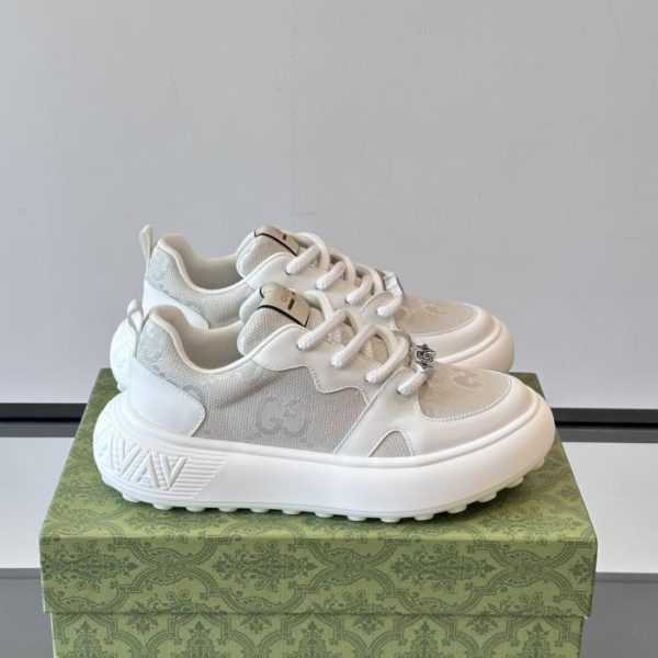 repliche,replica,perfette,siti di,affidabili,migliori siti,dove comprare,1:1,scarpe da ginnastica Contatore / Sneakers casual con plateau da uomo Gucci (1KVB3)